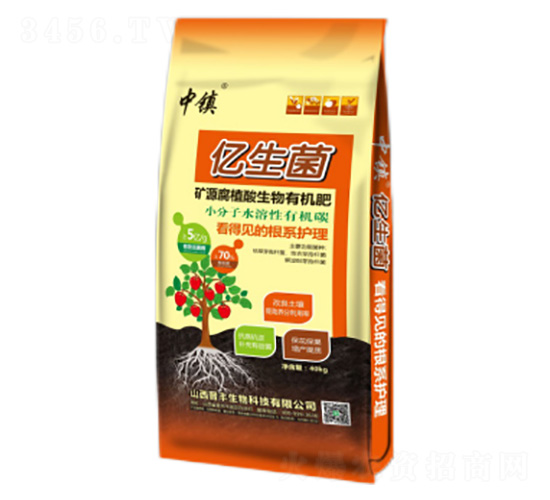 40kg礦源腐植酸生物有機(jī)肥-億生菌-晉豐生物