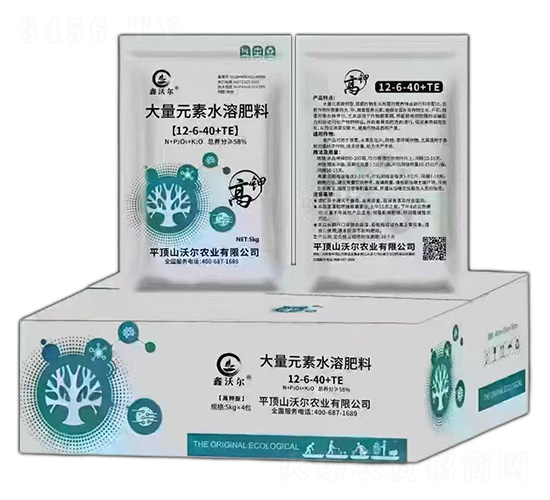 高鉀型大量元素水溶肥料12-6-40+TE-鑫沃爾-沃爾農(nóng)業(yè)
