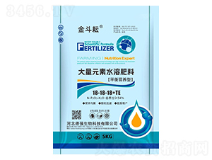 平衡營(yíng)養(yǎng)型大量元素水溶肥料18-18-18+TE-金斗耘-德強(qiáng)生物